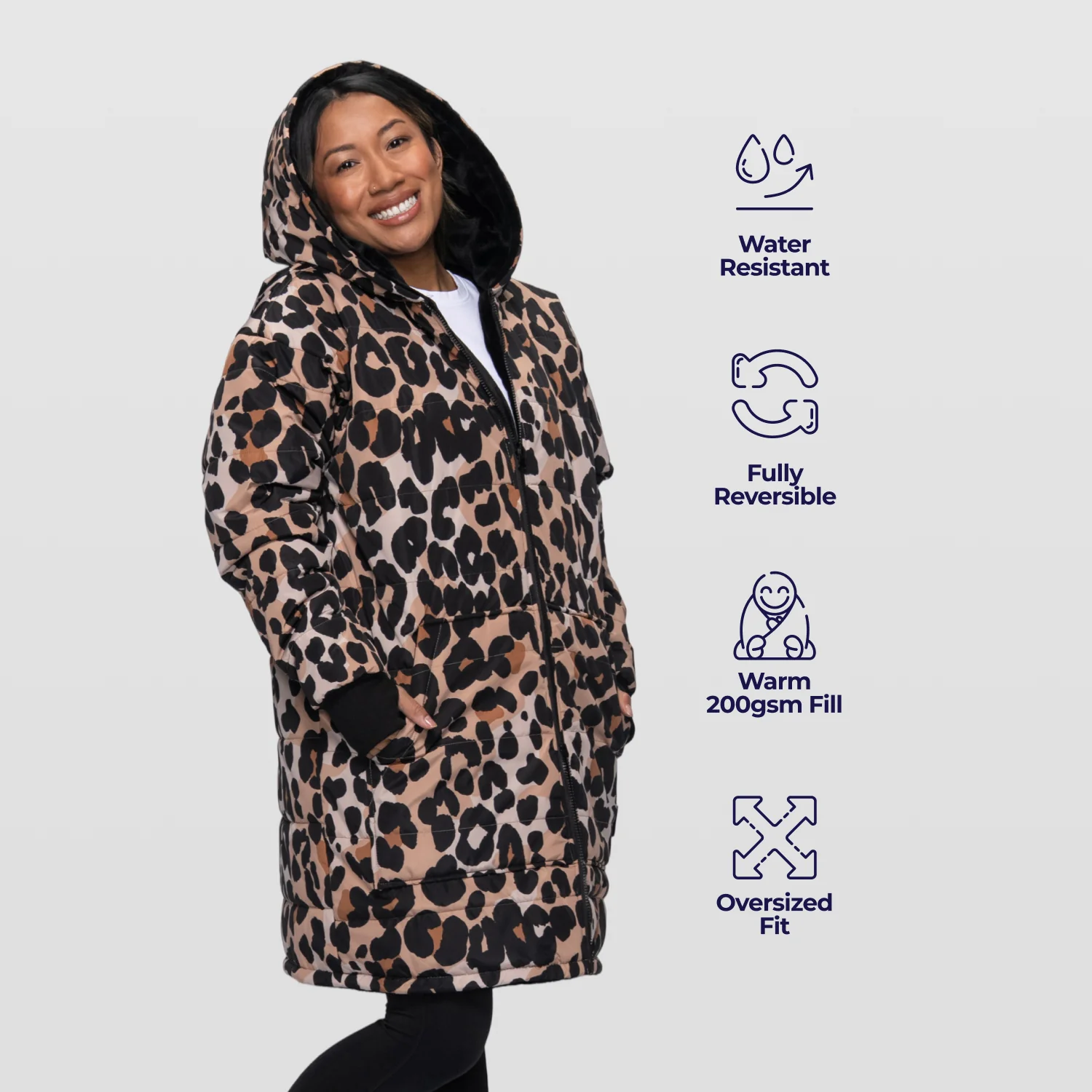 Leopard Print/Black